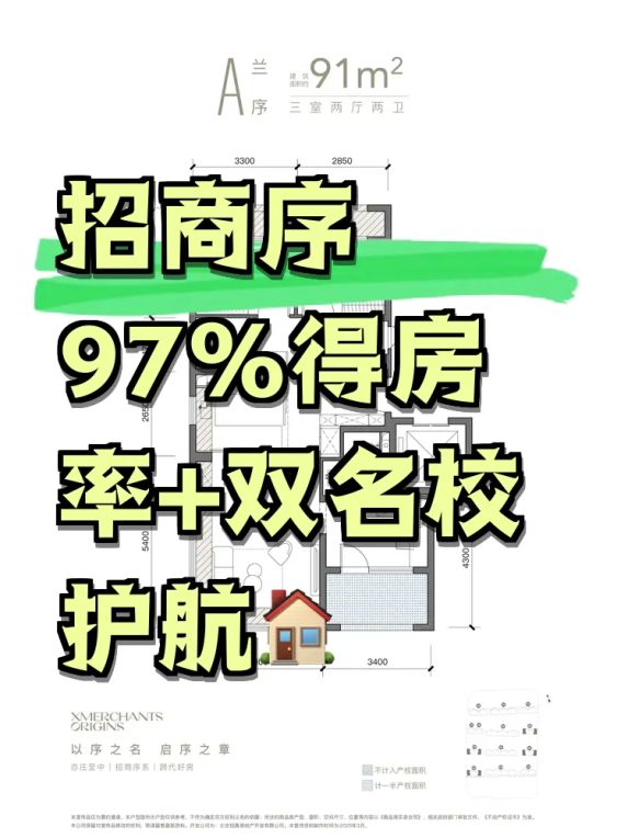 亦庄河西高得房率楼盘招商序户型解析