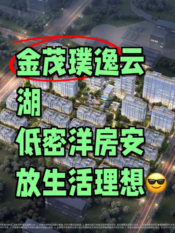 合肥蜀西湖金茂璞逸云湖低密洋房怎么样
