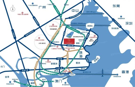 唐家湾买房必看:深珠通道周边真实通勤情况分析