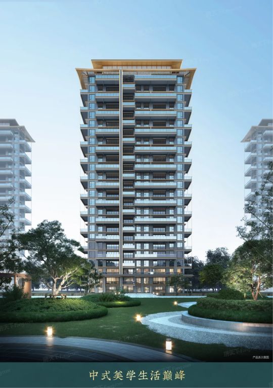 西安金地·清岚颂宋风豪宅实测:第四代住宅与地铁16号线低密社区体验