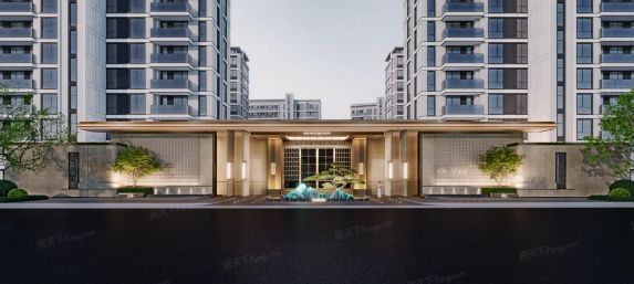 万虹·缦云府新图曝光‼️低密地铁盘实景首秀 南立面效果惊艳🏡