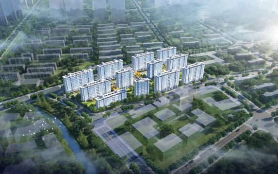 万虹·缦云府新图曝光‼️低密地铁盘实景首秀 南立面效果惊艳🏡