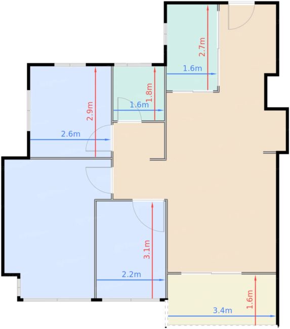 深圳瑞云府新盘高赠送户型实探:揭秘偷面积设计