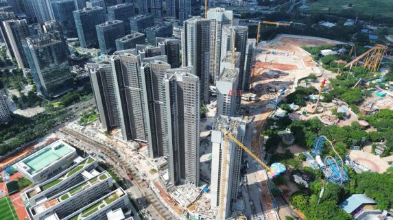番禺红盘华润置地长隆万博悦府最新效果图曝光,地铁上盖改善型住宅