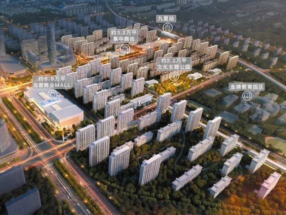 华润置地·未来之城最新效果图曝光:地铁沿线精装交付楼盘